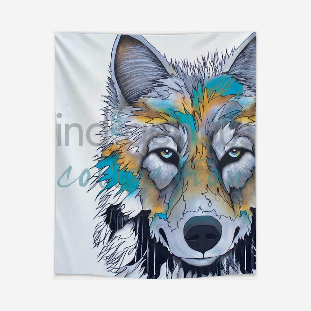 Indigenous Art Blanket - Alpha