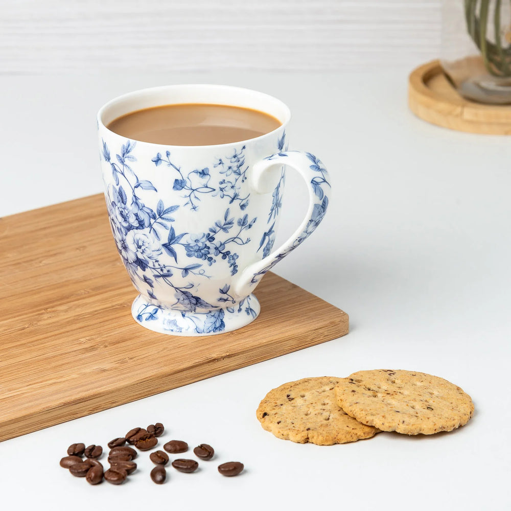 Pretty Chintzy Always in Bloom Mocha Mug