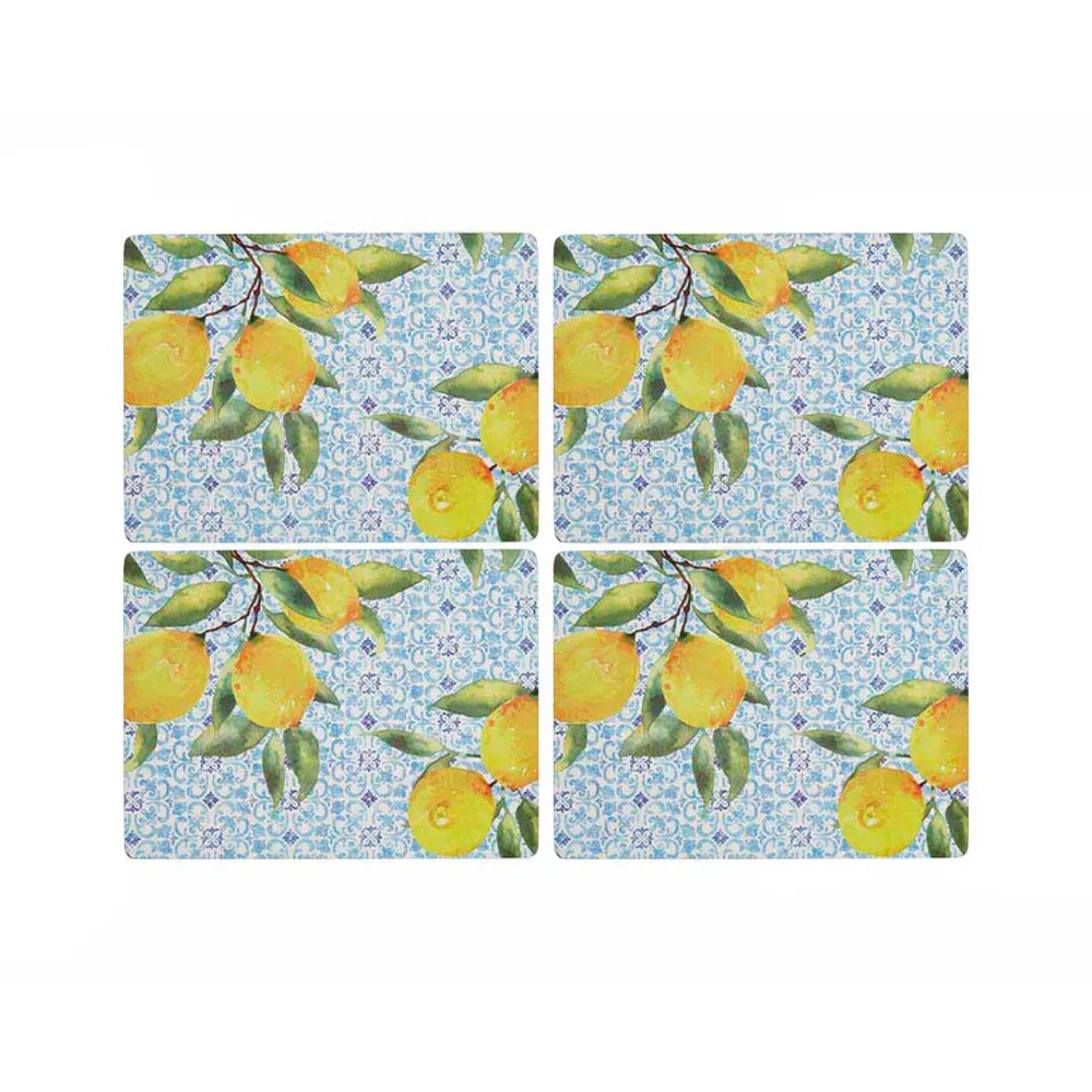 Amalfi Lemons Placemats - Set of 4