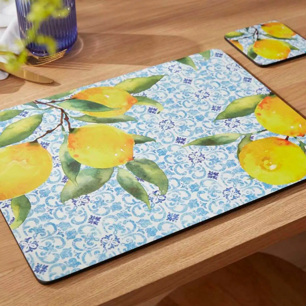 Amalfi Lemons Placemats - Set of 4