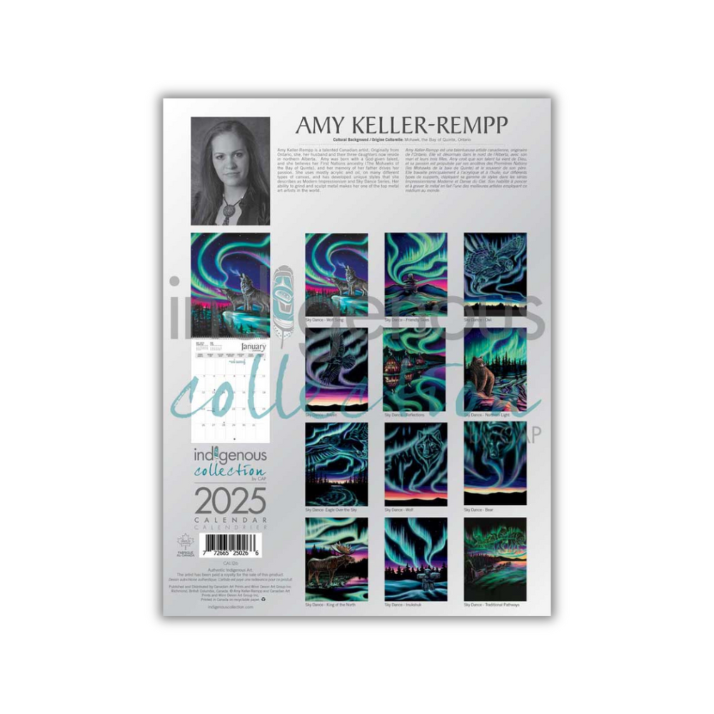 Indigenous Art Calendar 2025 - Amy Keller-Remp