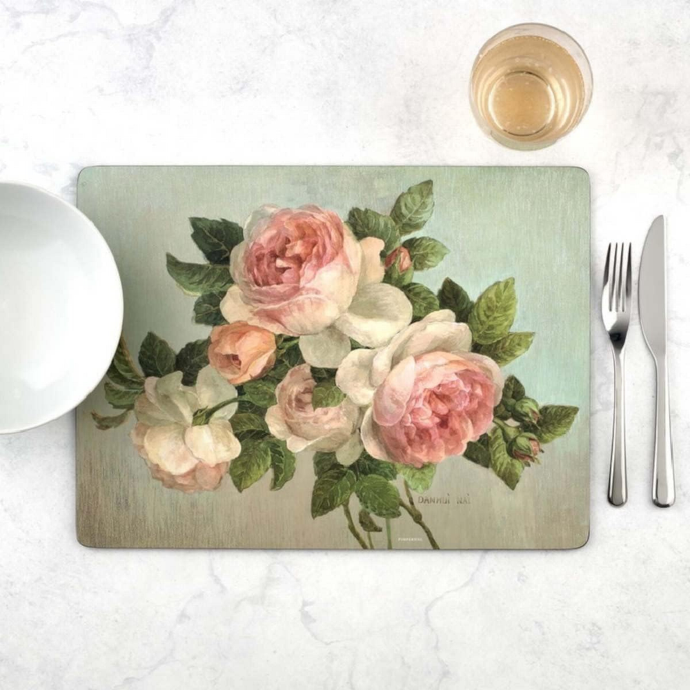 Antique Roses Placemats - Set of 4