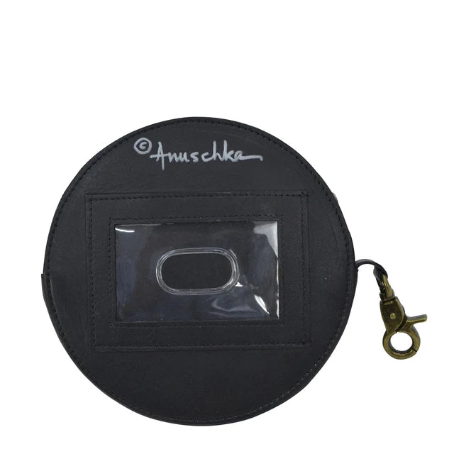 Anuschka Enigmatic Leopard - Round Coin Purse