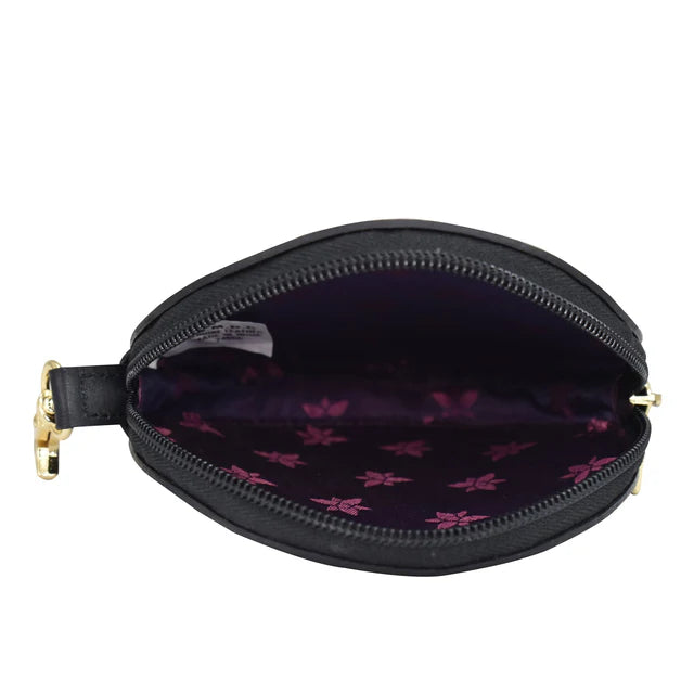 Anuschka Enigmatic Leopard - Round Coin Purse