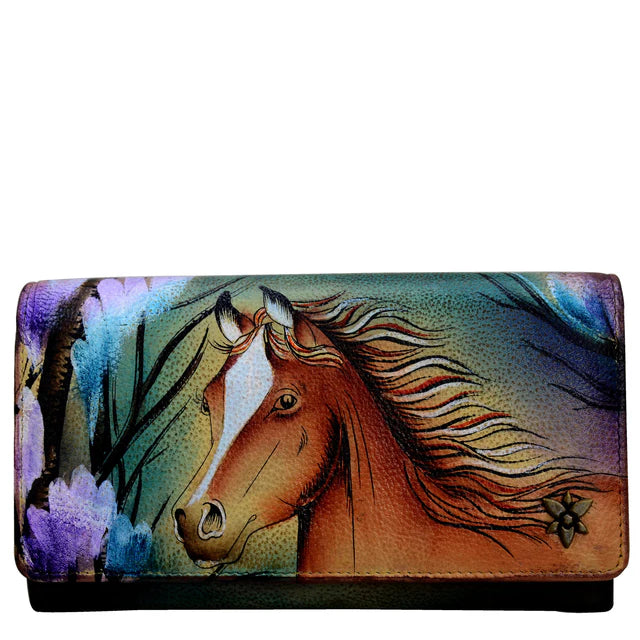 Anuschka Free Spirit - Accordion Flap Wallet