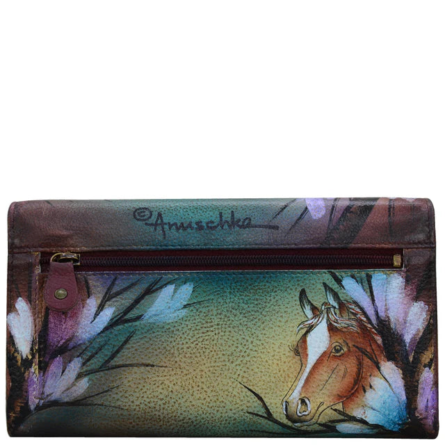 Anuschka Free Spirit - Accordion Flap Wallet