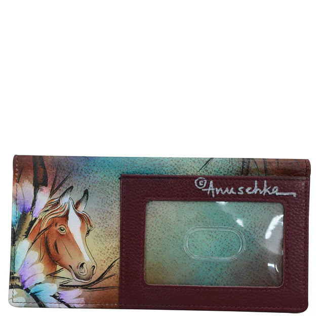 Anuschka Free Spirit - Checkbook Cover
