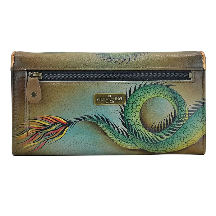 Anuschka Hidden Dragon - Accordion Flap Wallet