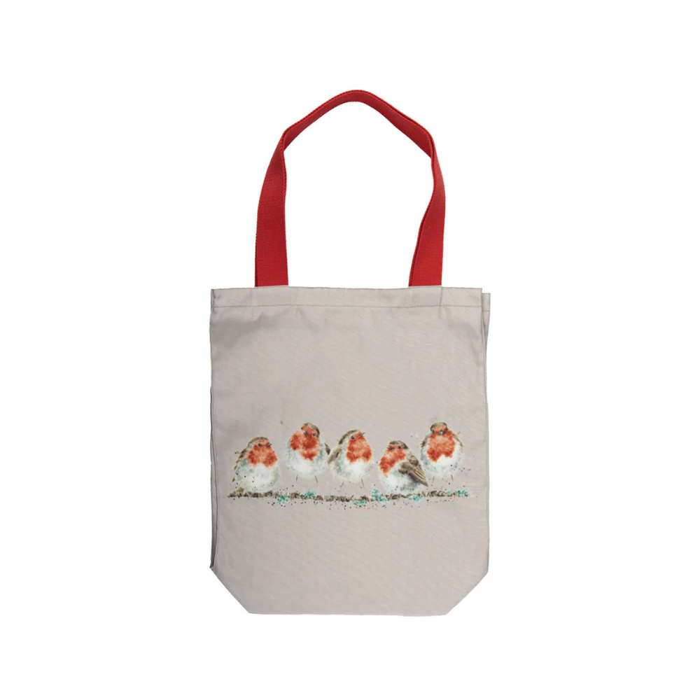 Wrendale Canvas Tote Bag - Robin