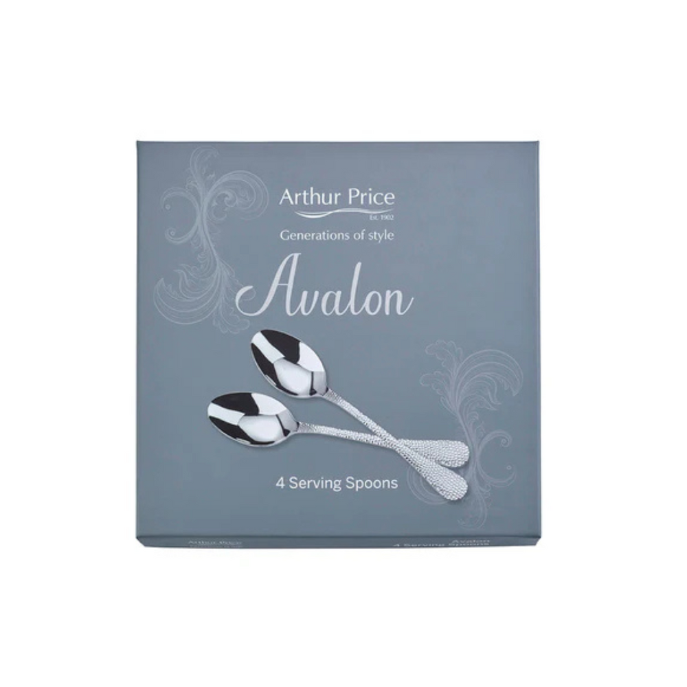 Arthur Price Avalon Serving Spoons 4 Piece Set