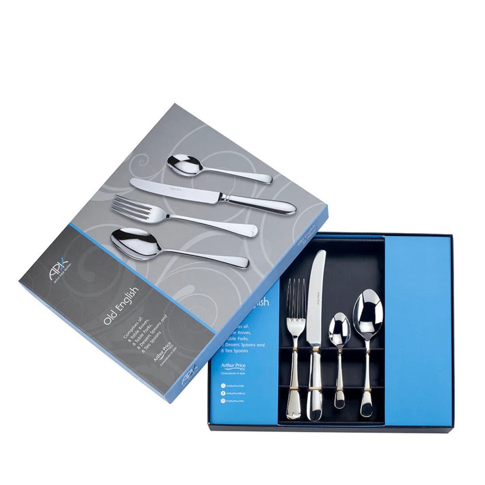 Arthur Price Old English 32 Piece Flatware Set