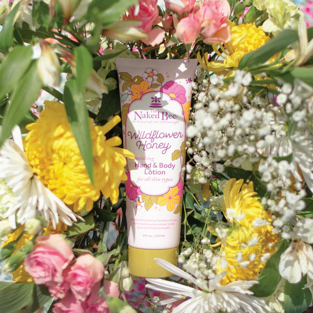 Naked Bee Wildflower Honey Hand & Body Lotion 8oz