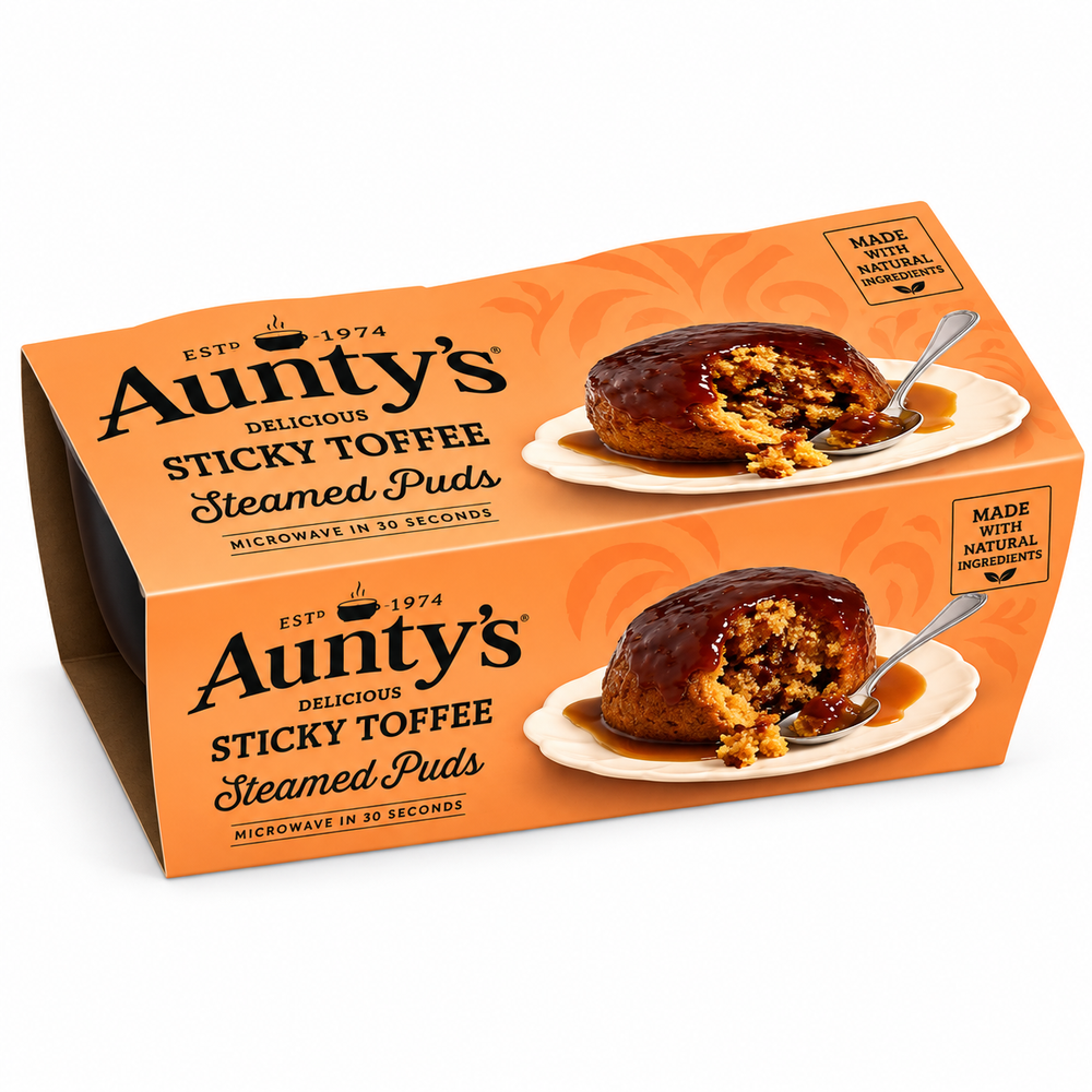 Aunty's Sticky Toffee Steamed Puds