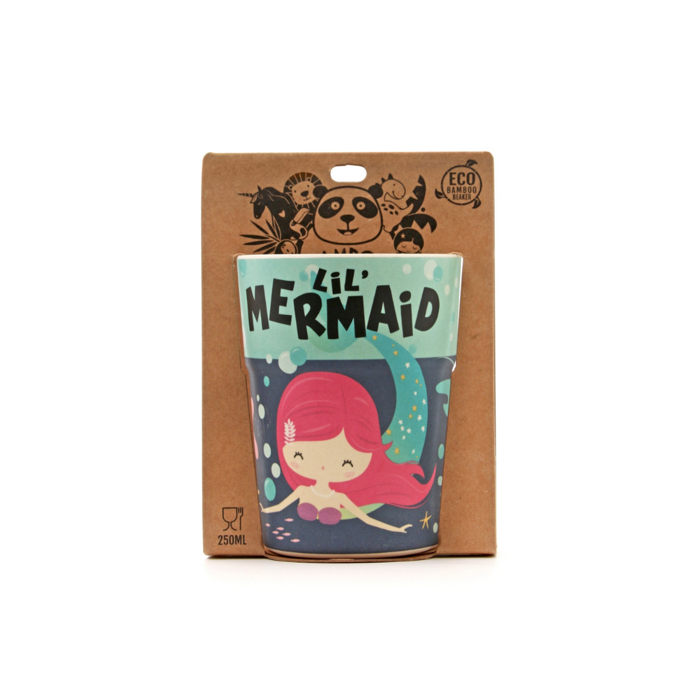 The Cutest Children's Bamboo Beaker Lil' Mermaid