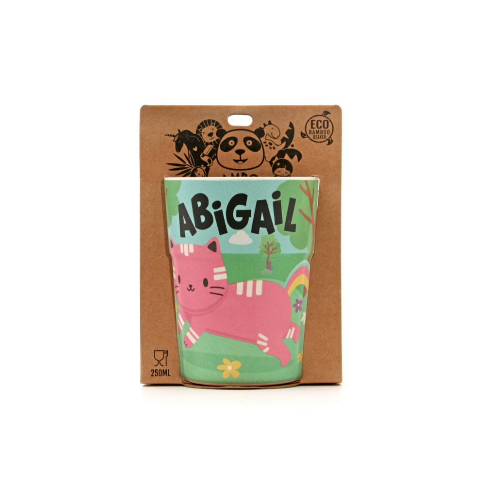 The Cutest Children's Bamboo Beaker Abigail