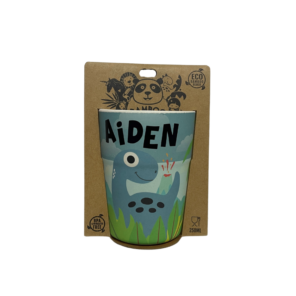 The Cutest Children's Bamboo Beaker Aiden