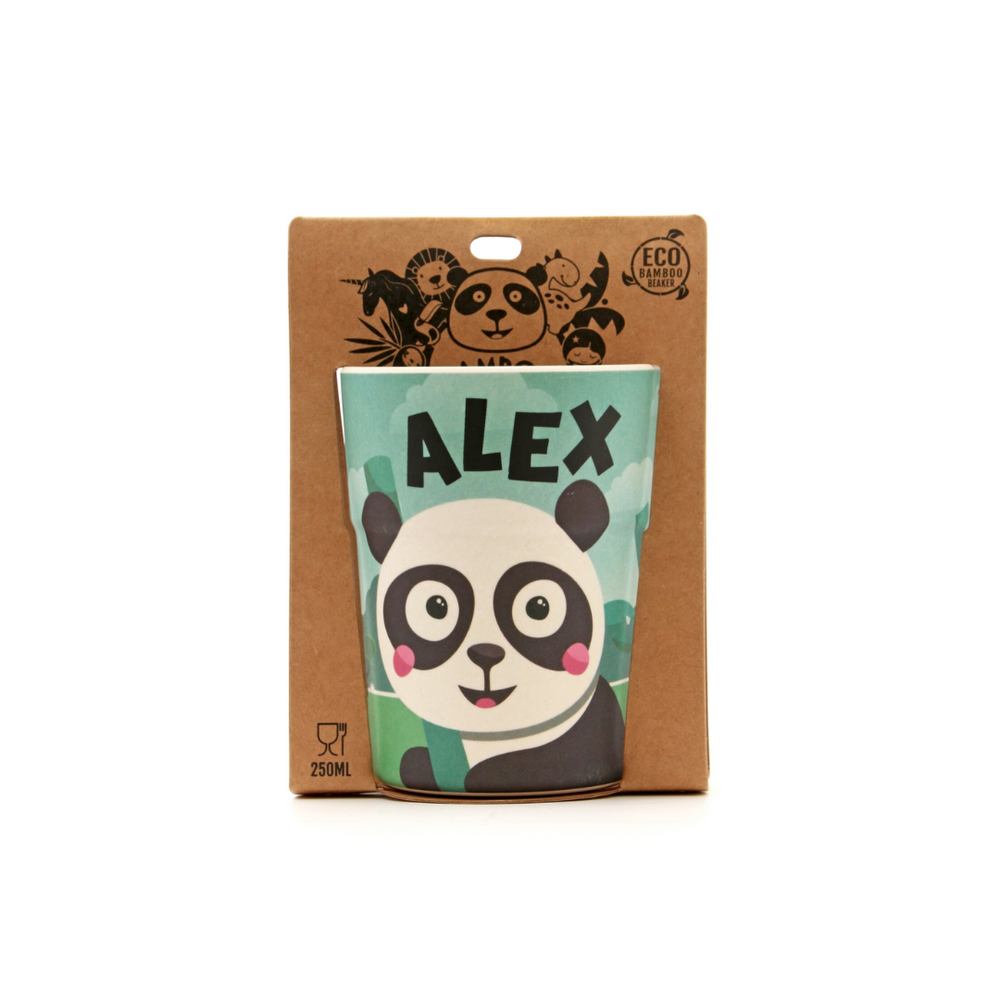 The Cutest Children's Bamboo Beaker Alex