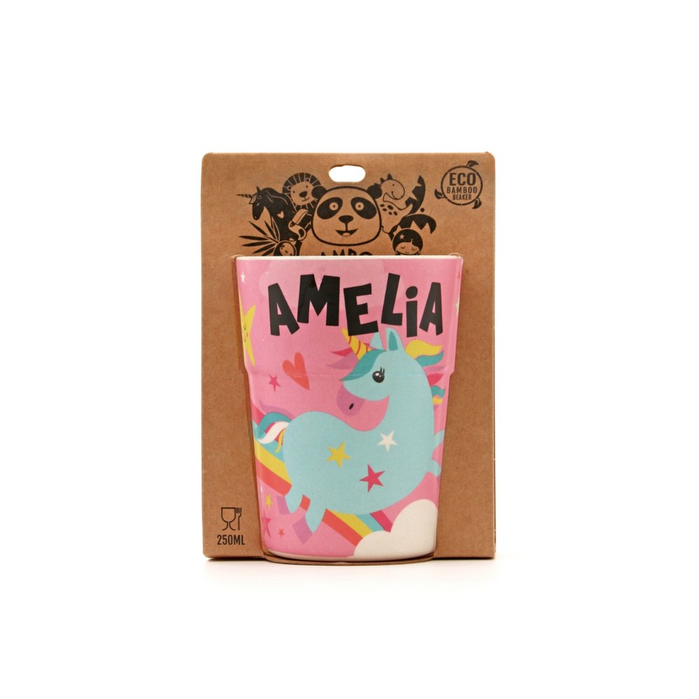 The Cutest Children's Bamboo Beaker Amelia