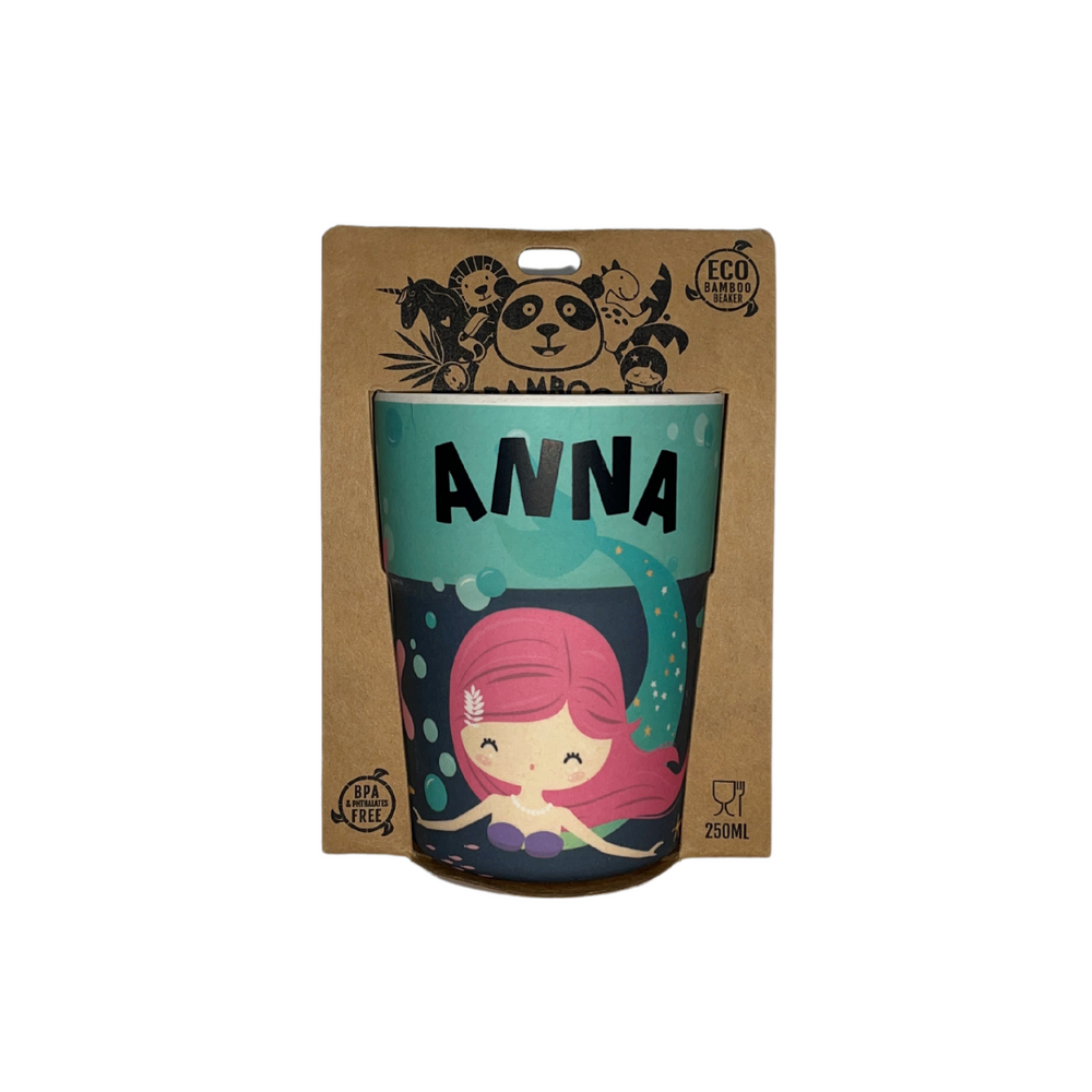 The Cutest Children's Bamboo Beaker Anna