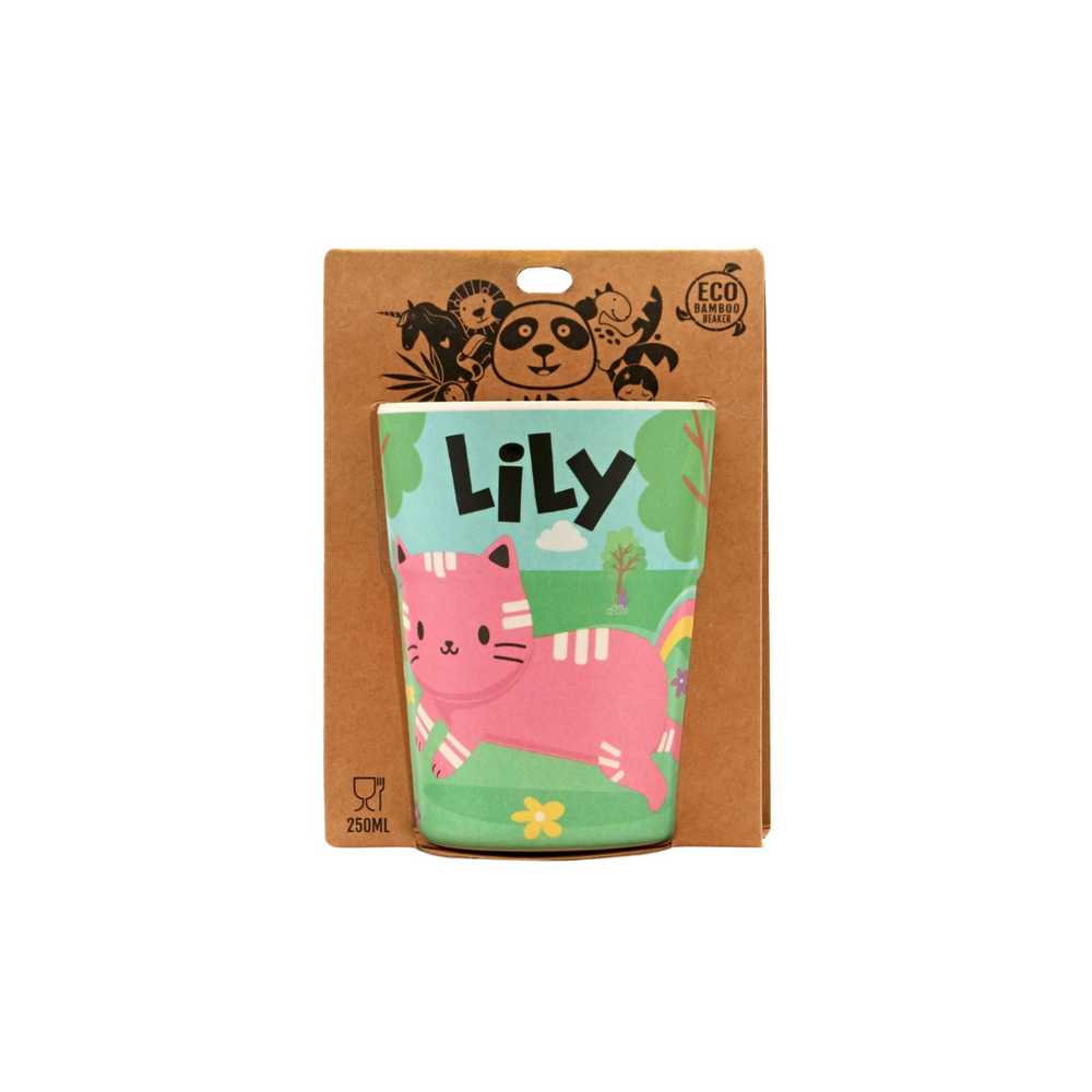 The Cutest Children's Bamboo Beaker Lily