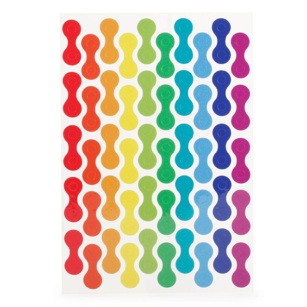 KIKK - Rainbow Chain Reflective Bike Stickers