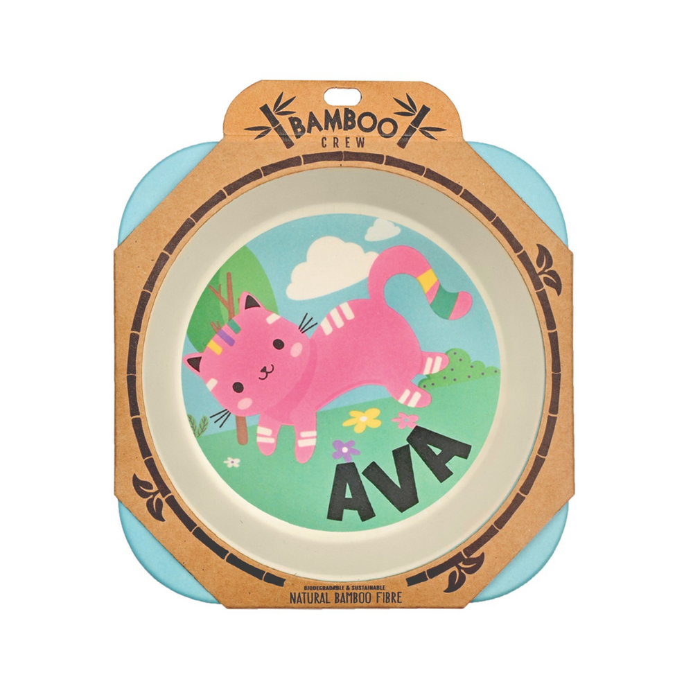 The Cutest Children's Bamboo Bowl Ava