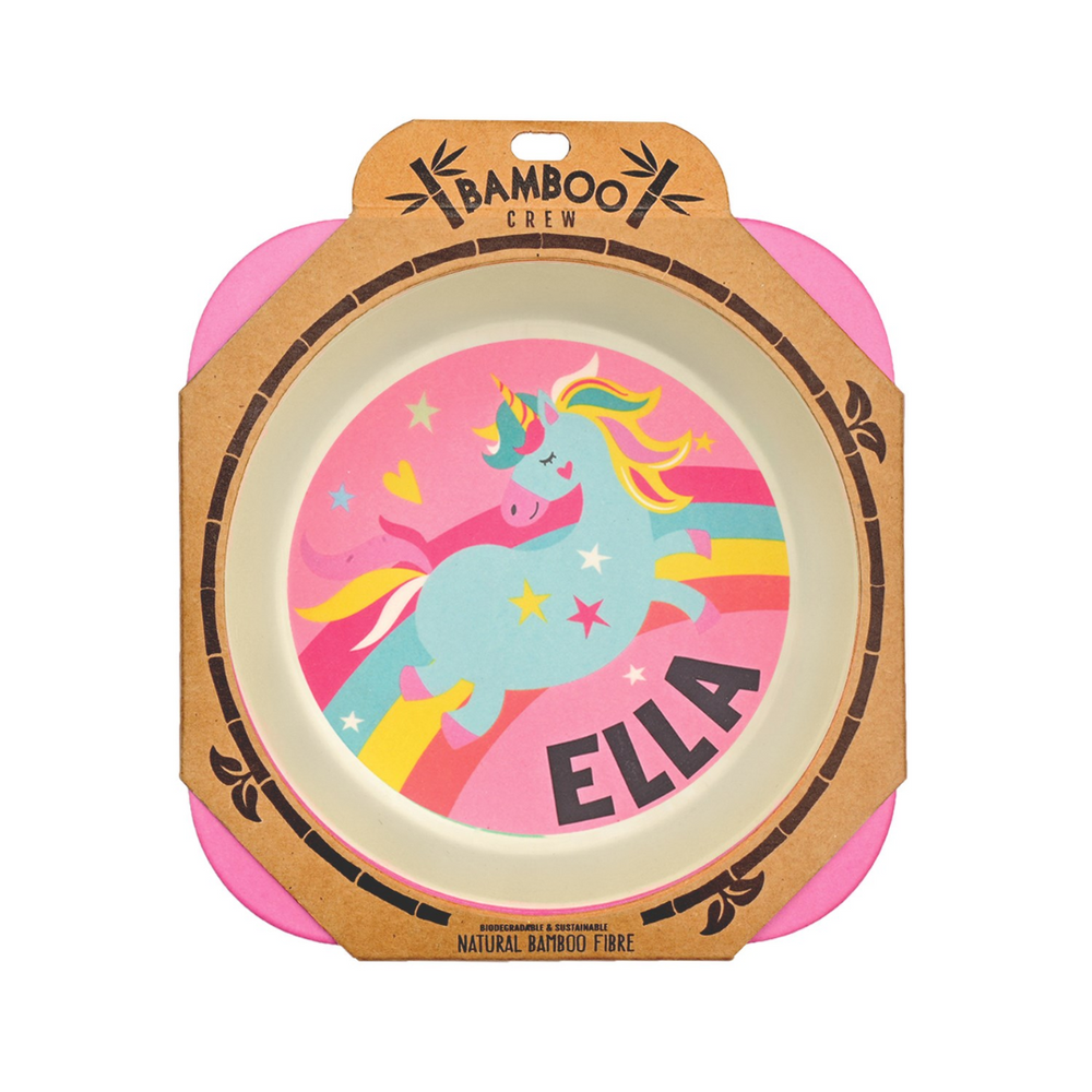 The Cutest Children's Bamboo Bowl Ella