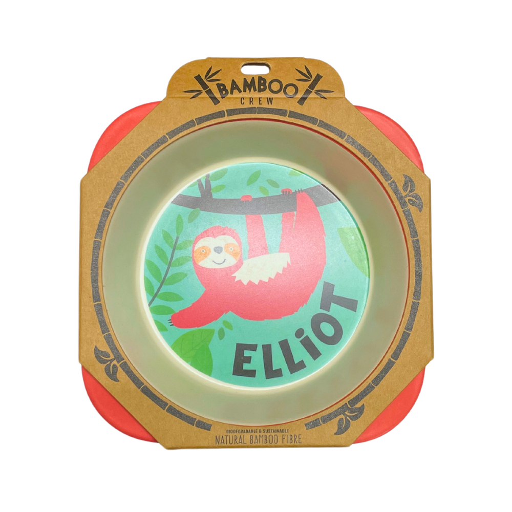 The Cutest Children's Bamboo Bowl Elliot