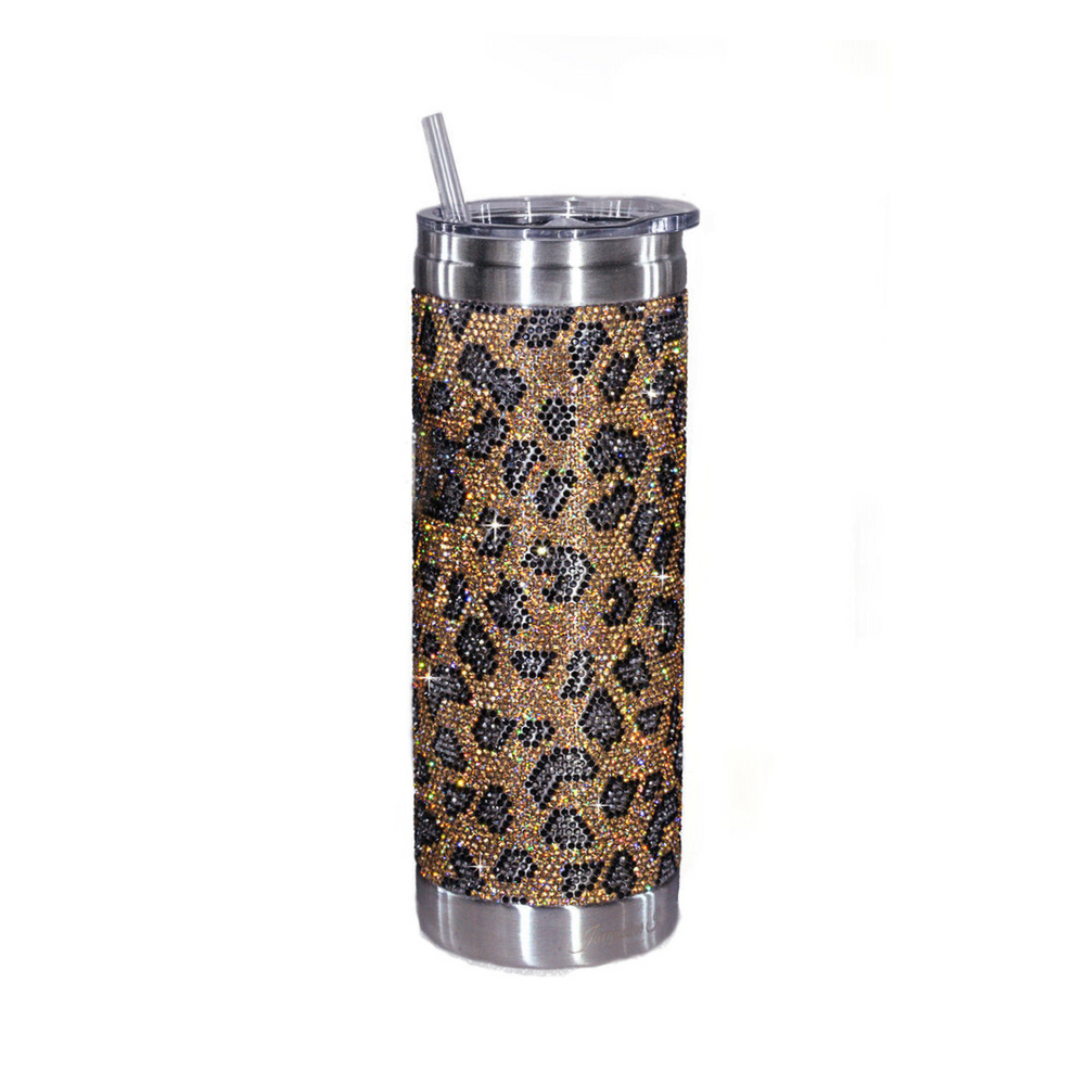 Tumbler Wild Thing Gold Leopard 20oz