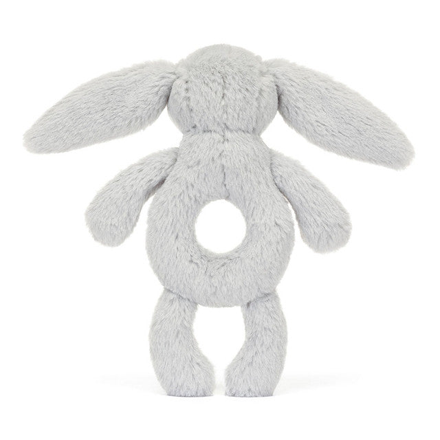 Jellycat - Bashful Silver Bunny Ring Rattle