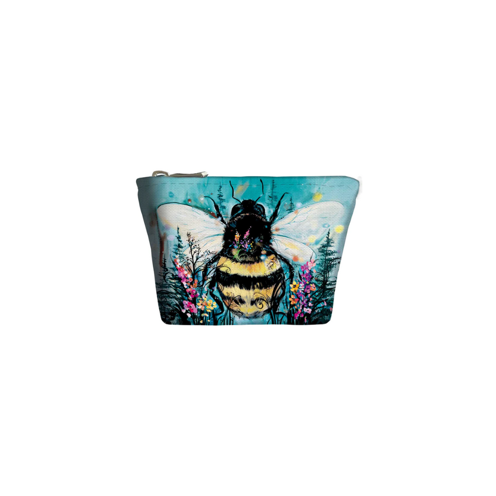Indigenous Art Coin Purse Bumble Bee