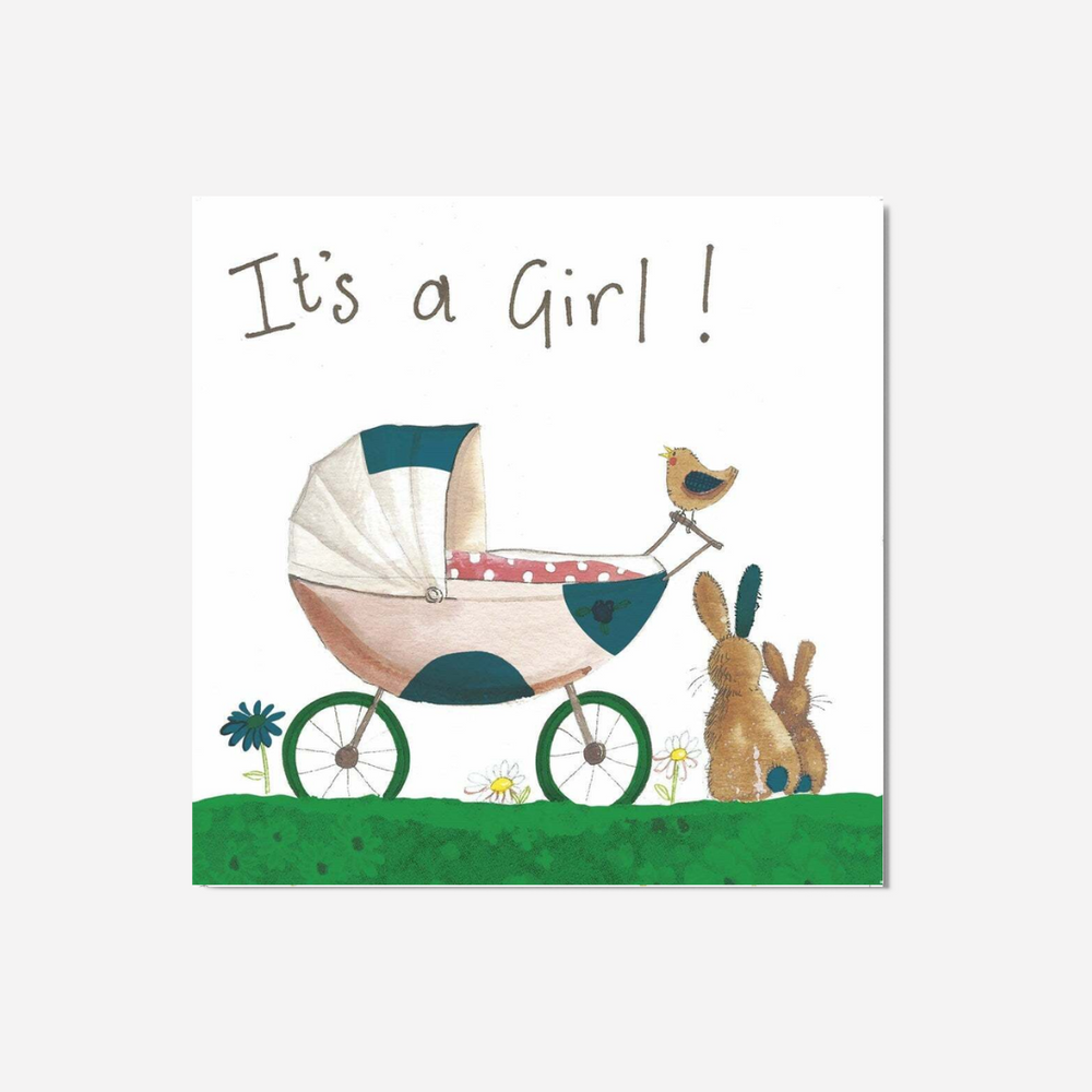 Alex Clark Large Card - Baby Girl