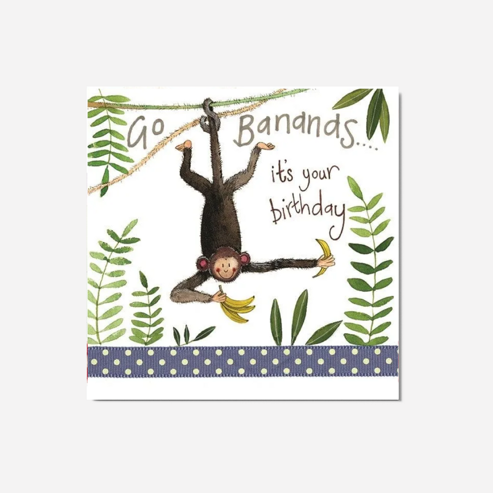 Alex Clark Large Card - Bananas