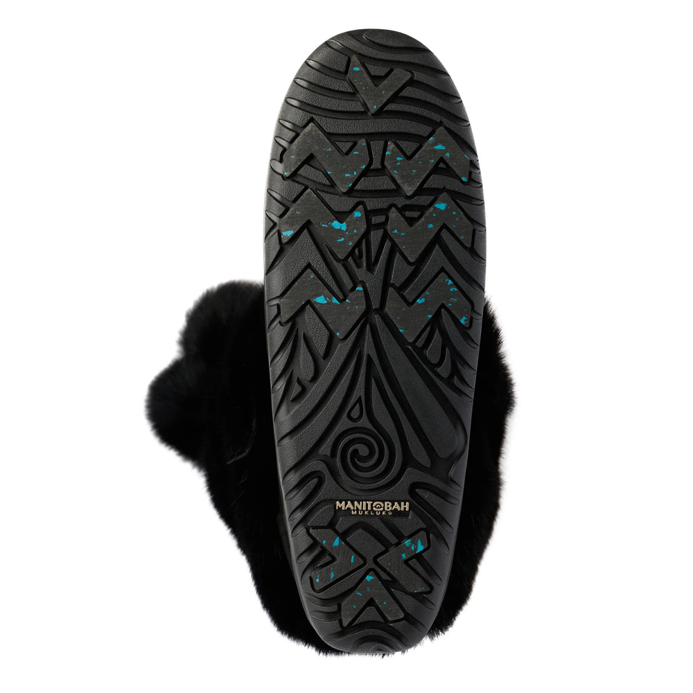 Manitobah Waterproof Snowy Owl Black