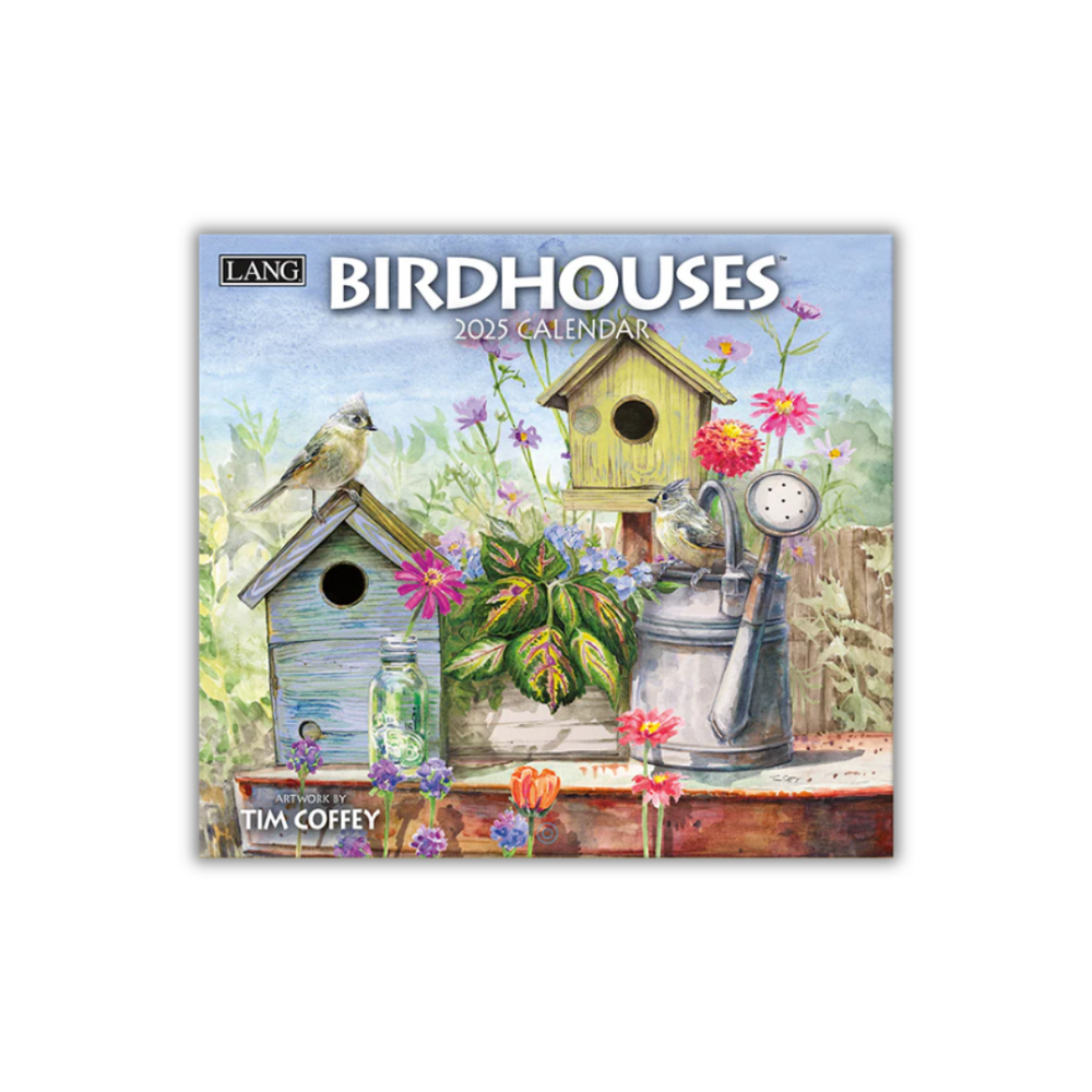 Lang 2025 Calendar - Birdhouses