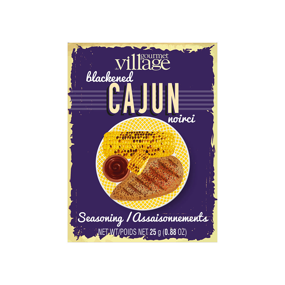 Gourmet Blackened Cajun Seasoning Recipe Box