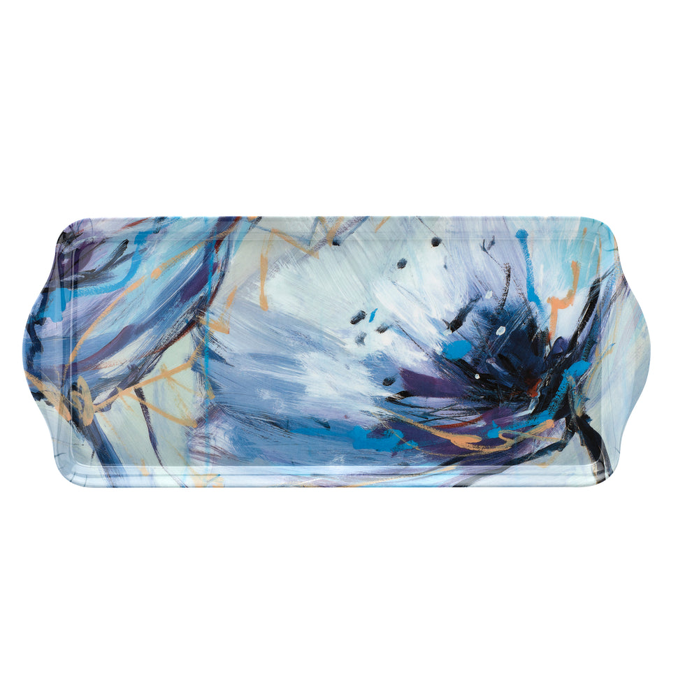 Blooms in Lilac Sandwich Tray