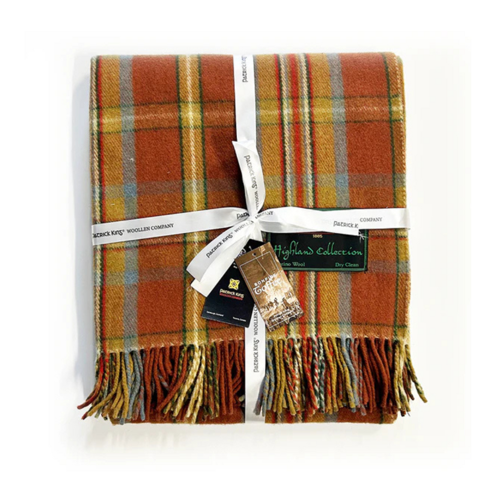 Bonfire Toffee Deluxe Wool Blanket
