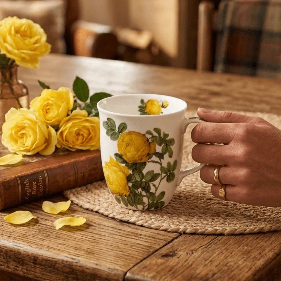 Yellow Rose Java Mug
