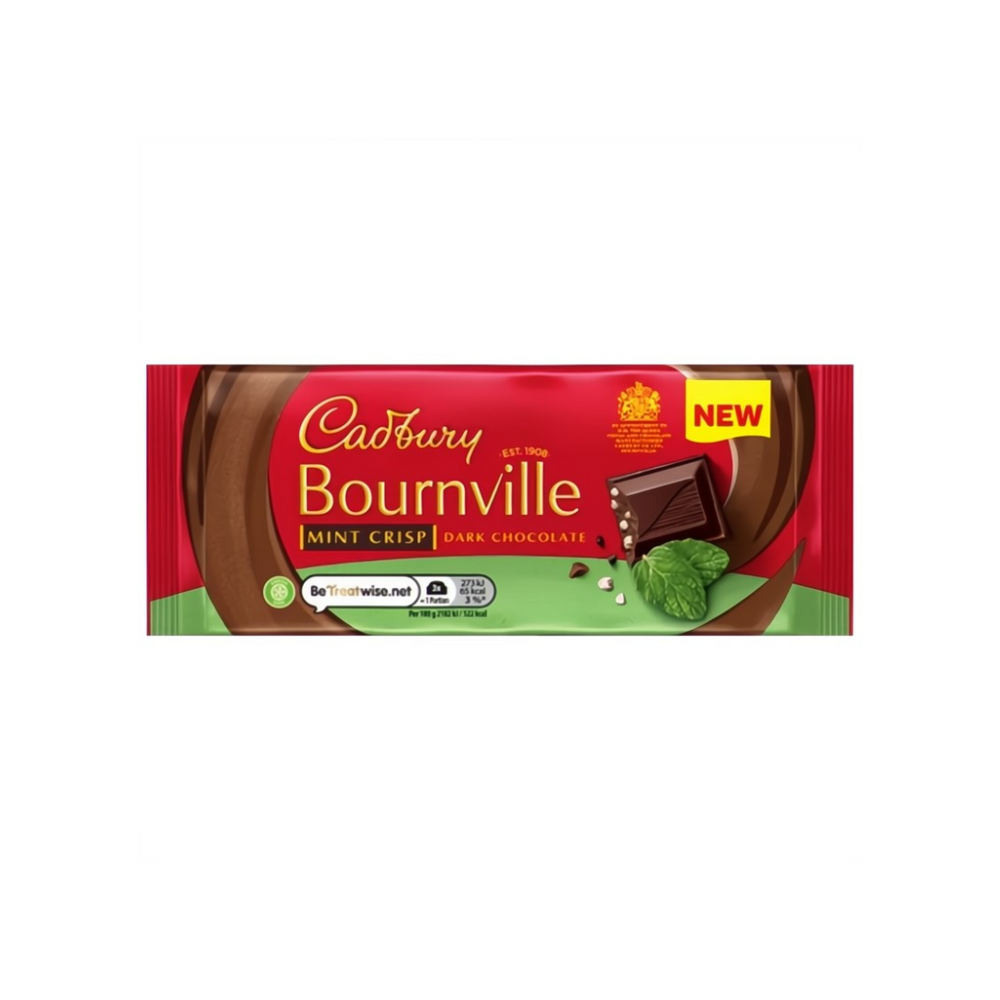 Cadbury Bournville Mint Crisp 100g