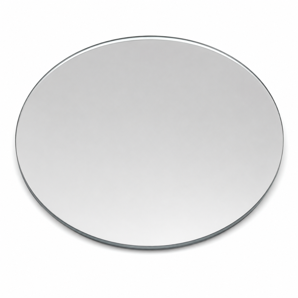 Bowring Mirror Glass Round Charger 8"