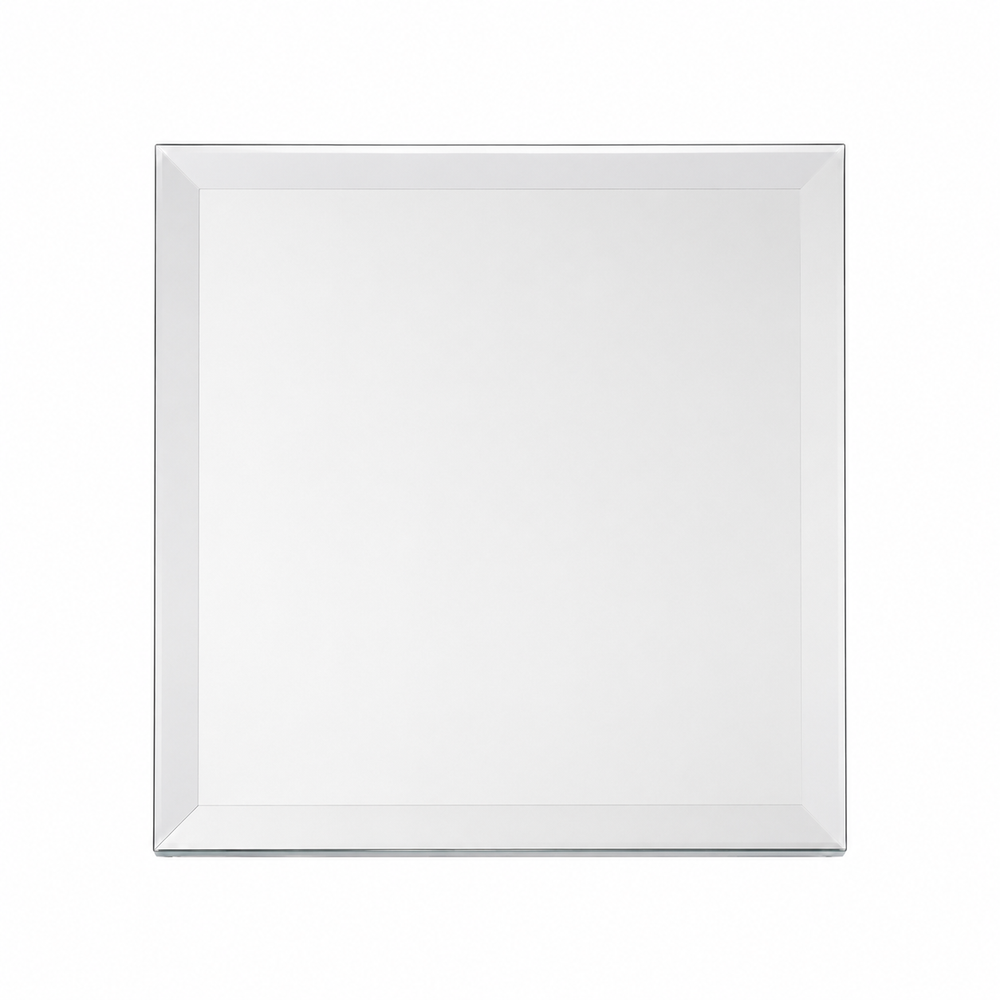 Bowring Mirror Glass Square Charger 8"