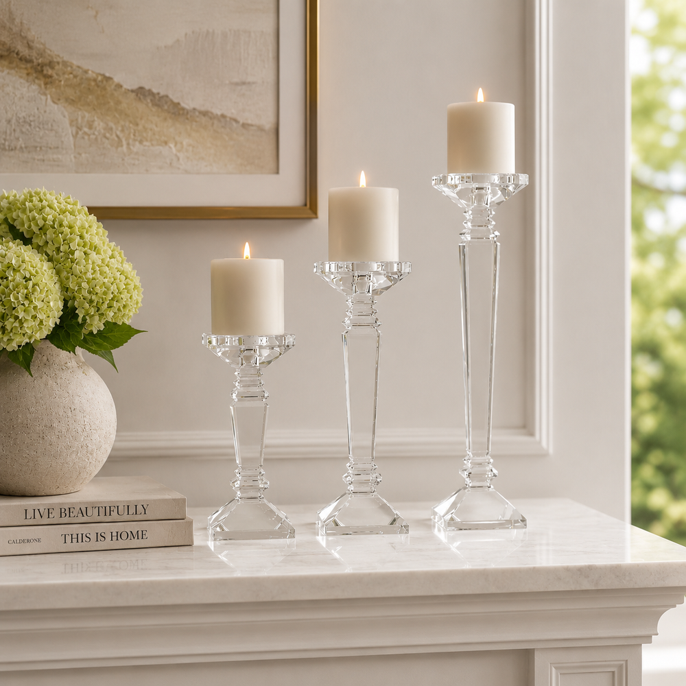 Bowring Zahava Pillar Holder Set of 3