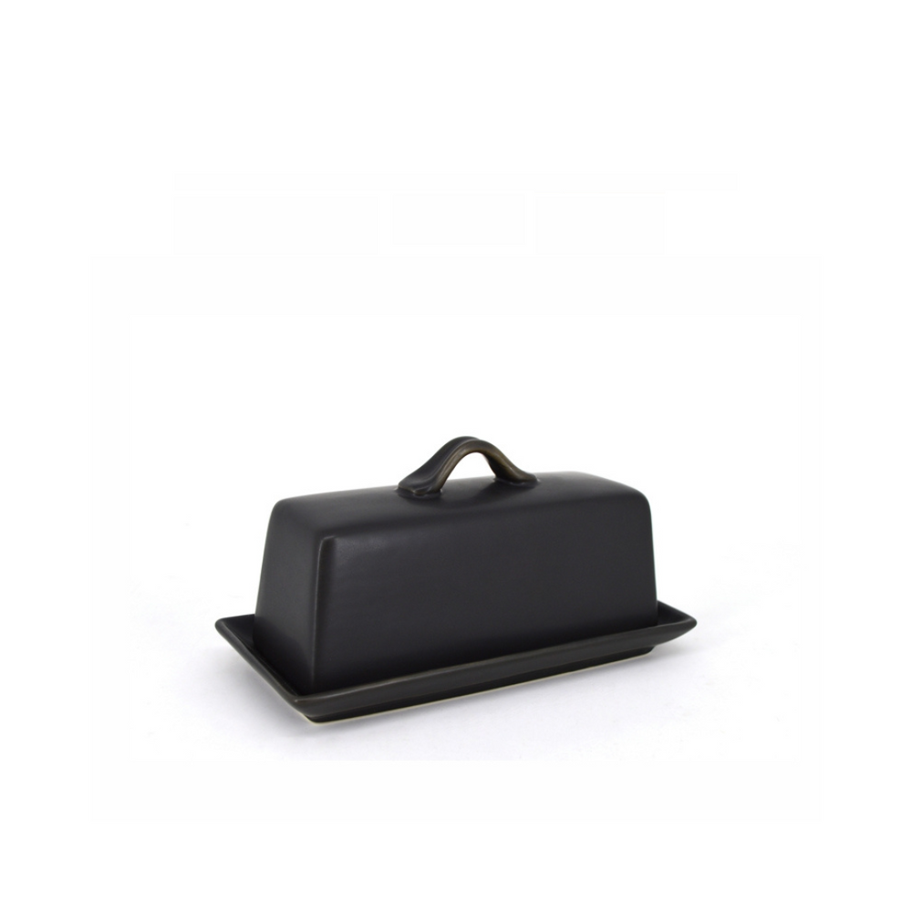 BIA - Park West Butter Dish - Black