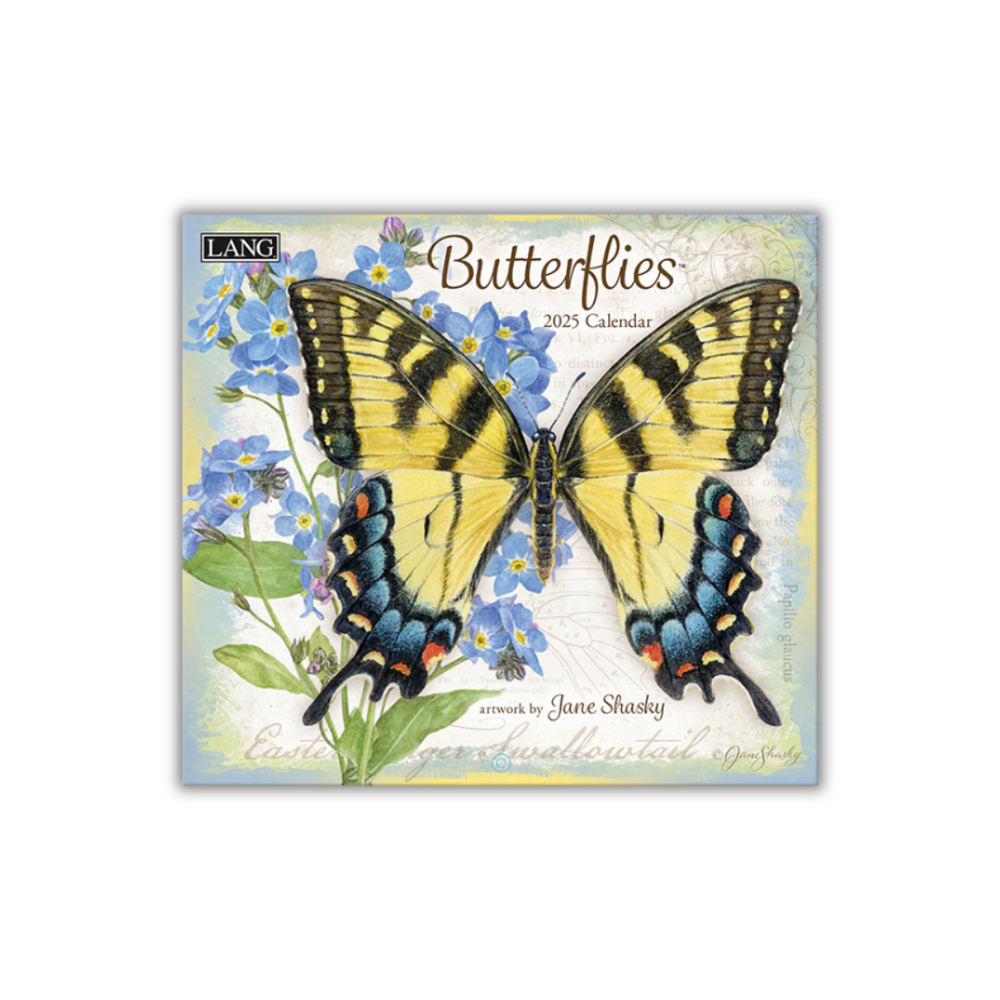 Lang 2025 Calendar - Butterflies