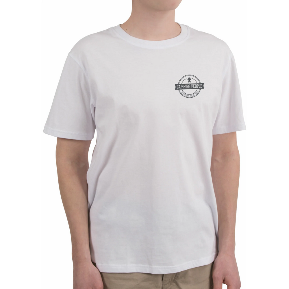 Camping People T-Shirt - White