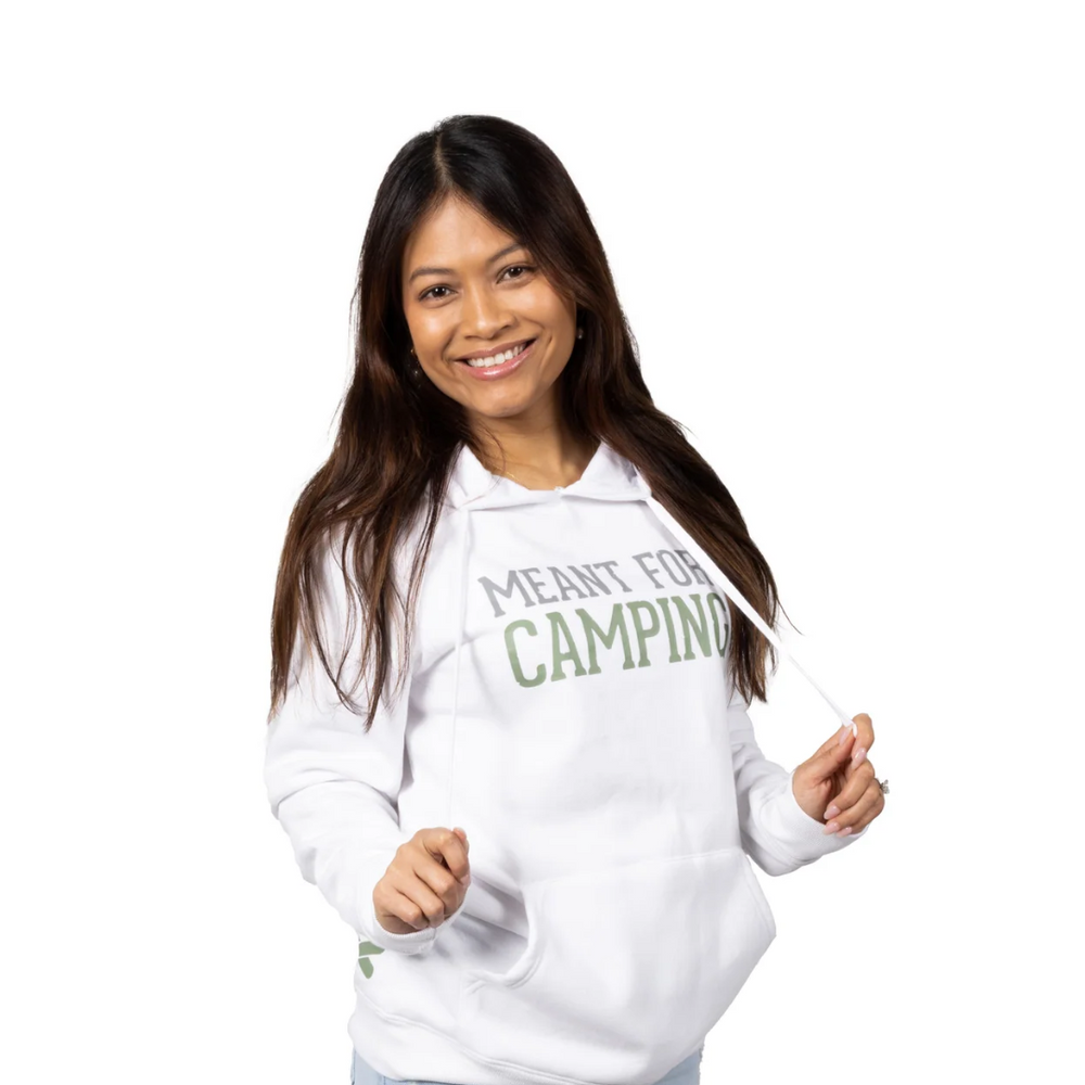 Camping People Sweatshirt - White