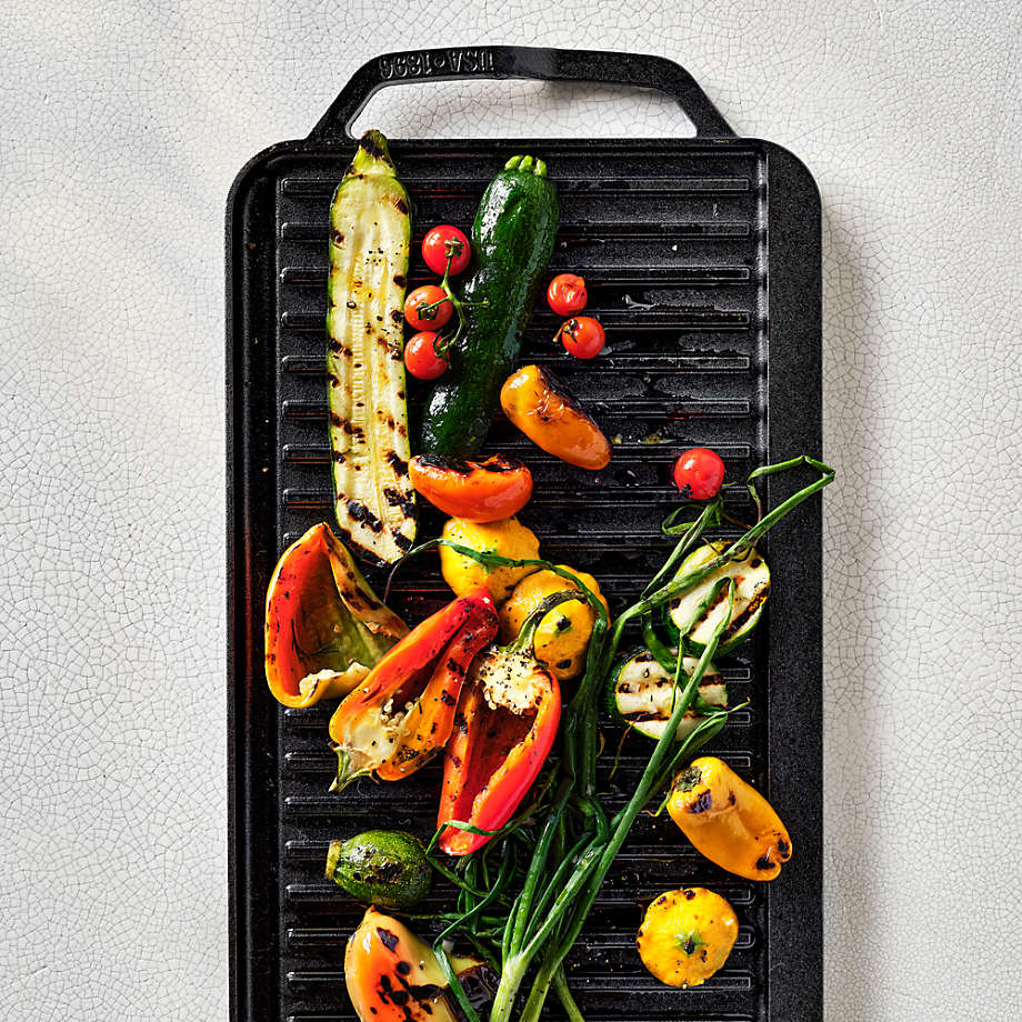 Lodge Chef Collection Reversible Grill/Griddle – 19.5" x 10" Cast Iron