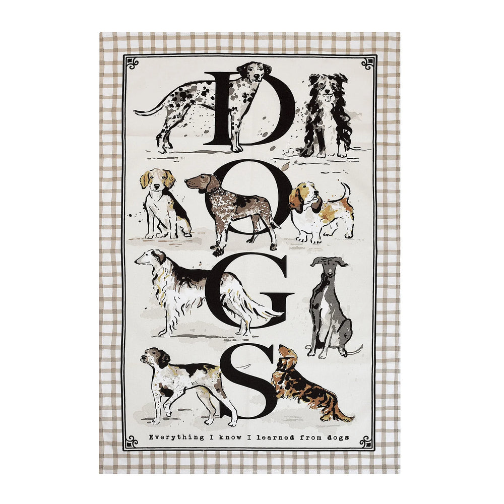 Ulster Weavers Country Dogs Cotton Tea Towel