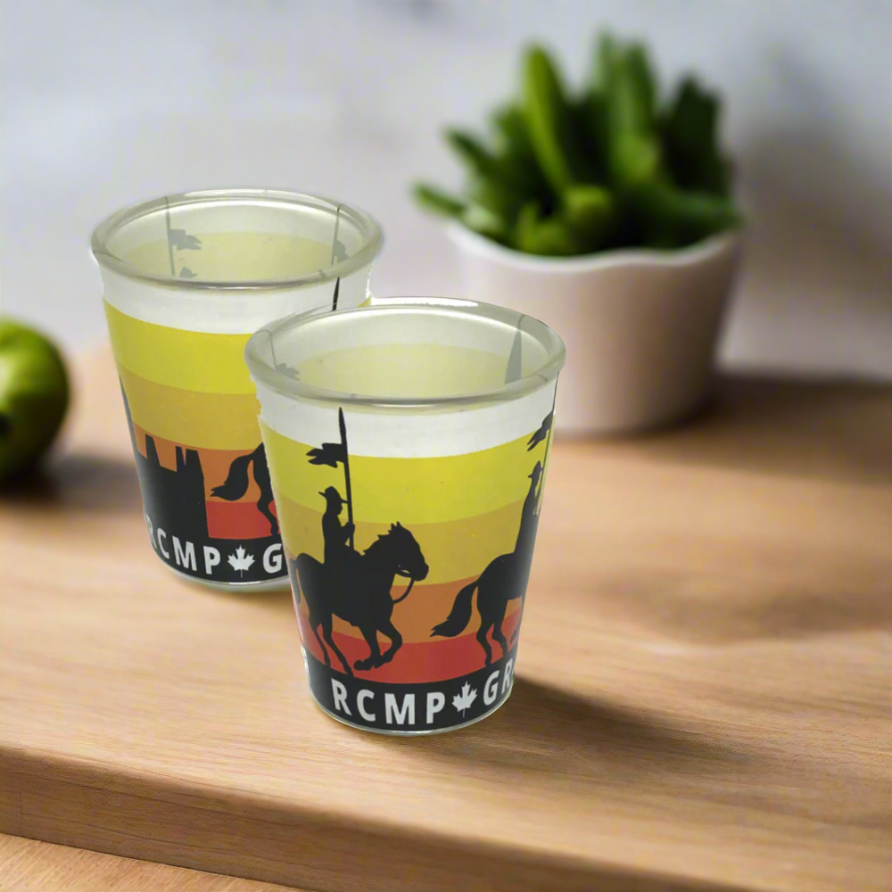 CDN RCMP Sunset Shot Glass